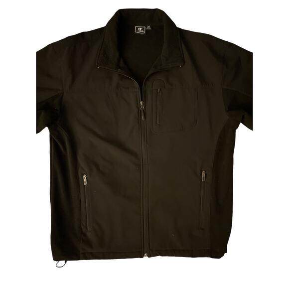 CHAMPION Men’s Lined Adjustable Zip Up Warm Coat Size Medium - Picture 1 of 9